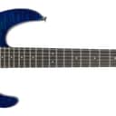 Charvel Pro-Mod Plus DK24 HH 2PT EB QM Ebony FB Chlorine Burst with Bag