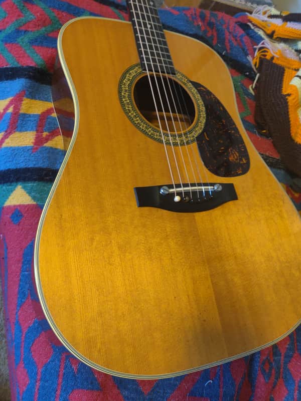 Alvarez 70s 5022 Japan Concert High End Pre War Vintage Overtones Martin D 18 voice 1970 to 1977 -best one. Natural image 1