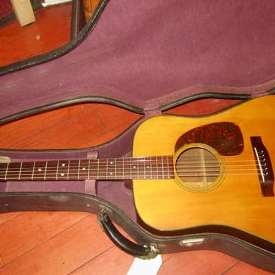 1958 Martin D-21 Natural w/ Original Hardshell Case image 10