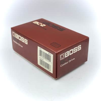 Boss BC-2 Combo Drive With Original Box Distortion Guitar Effect Pedal image 10