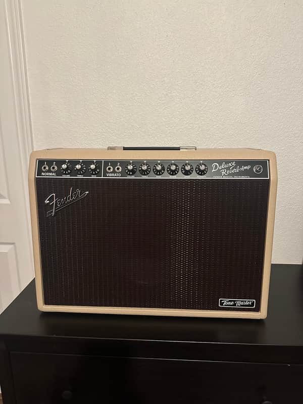 Fender Tone Master Deluxe Reverb 2-Channel 22-Watt 1x12" Digital Guitar Combo 2020 - Present - Blonde image 1