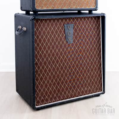 1964 Vox AC50/4 Mk II Big Box Tube Amp Head & Foundation 1x18 Speaker Cabinet, JMI image 1