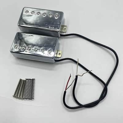 Chrome Ibanez Super 58 Neck and Bridge Humbucker Pickups Set image 10
