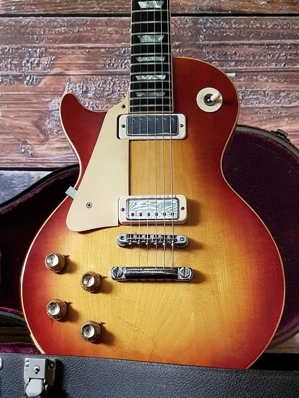 Gibson Les Paul Deluxe 1973, Cherryburst - LEFTY image 1