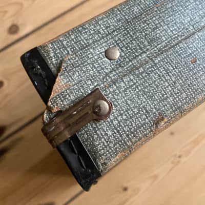 Vintage 1950s 60s Compressed Card Electric Guitar / Short Scale Bass Guitar Case image 16