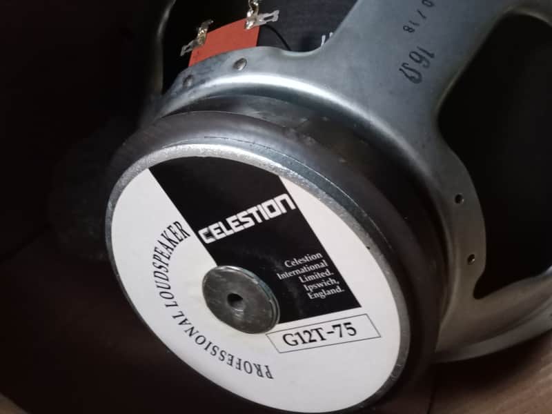Pair of Celestion  G12T-75  1994 uk made image 1