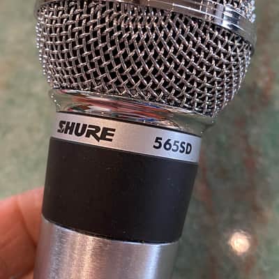 Shure Model 565SD - Unisphere I - Switchable Cardioid Dynamic Microphone 1984 - Present - Silver image 5