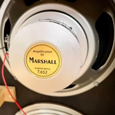 Marshall 812T40 Angled 4x12 Guitar Cabinet 40th Anniversary - Bernie Marsden image 6