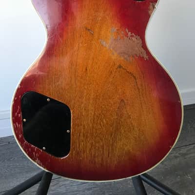 1979 Gibson Les Paul Custom Sunburst with chainsaw case image 8