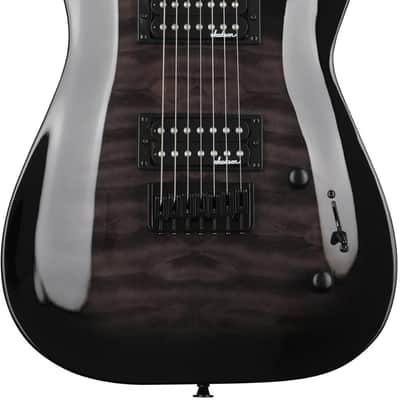 Jackson JS Series Dinky Arch Top JS22Q-7 DKA HT Electric Guitar - Transparent Black Burst