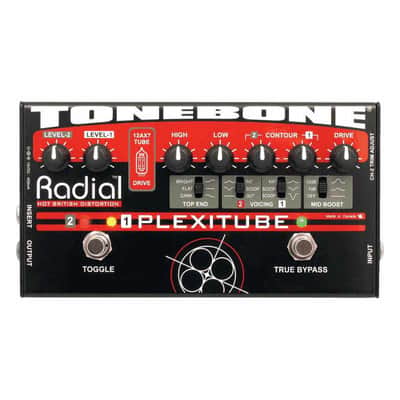 RADIAL ENGINEERING PLEXITUBE Pédales Distortion - Distorsion "Plexi" 2 canaux image 2