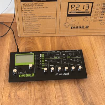 Waldorf Pulse 2 Analog Synthesizer Module 2013 - Present - Black