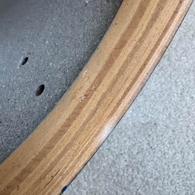 Rogers Vintage Floor Tom Drum Shell Project 16” x 16” 70s image 13