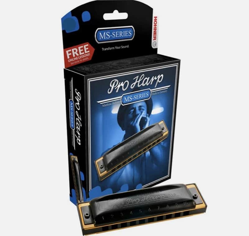 New Hohner Pro Harp Diatonic Harmonica Key of A image 1