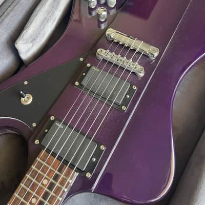 Spider Hardrock Series Electric Guitar Purple Sparkle Dual Humbuckers w/ Hard Case image 9