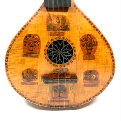 Entlenbuch Swiss Halszither 1850's image 2