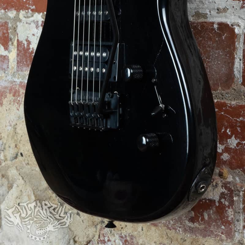 Aria Pro II The Warrior WR-403 1989 Black MIJ Japan | Reverb