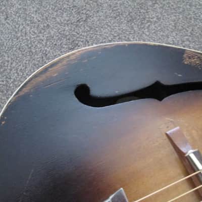 Grimshaw Hartford acoustic archtop 1930's natural image 2