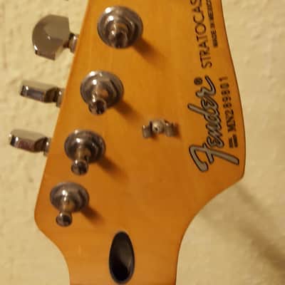 Fender Stratocaster Sunburst 1992 MIM Made in Mexico image 3