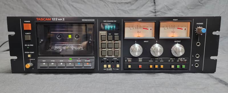 Tascam 122MKII (MK2) Professional 3-Head Cassette / Tape Deck image 1