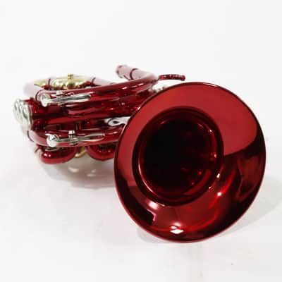 Bach Model PT710R 'Prelude' Bb Pocket Trumpet in Red BRAND NEW image 3