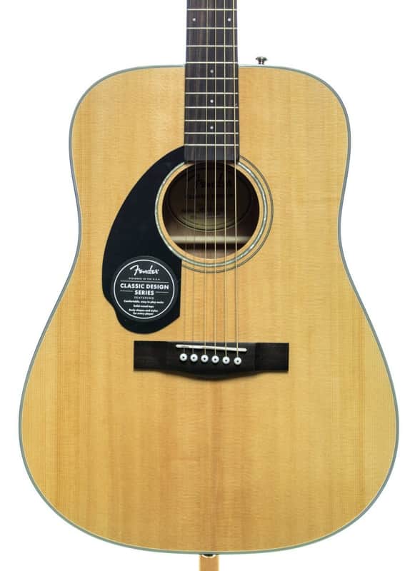 Fender CD-60S Left-Handed Dreadnought - Natural image 1