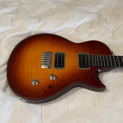 2007 Taylor SB1 Standard Electric Guitar - Flame Maple Top - Made in USA - Aged Cherry Sunburst - Free Pro Setup image 2