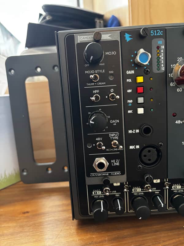 Cranborne Audio Camden 500 Series Microphone Preamp 2020 - Present - Black image 1