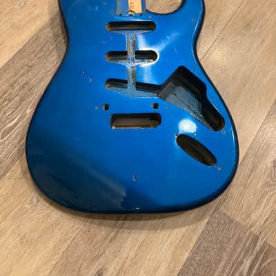 1980s Fender Contemporary Stratocaster body vintage original electric guitar parts image 2