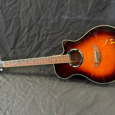 ジャンク YAMAHA APX 500II OVS アコースティックギター Yamaha APX500II Thinline Acoustic/Electric Guitar Old Violin