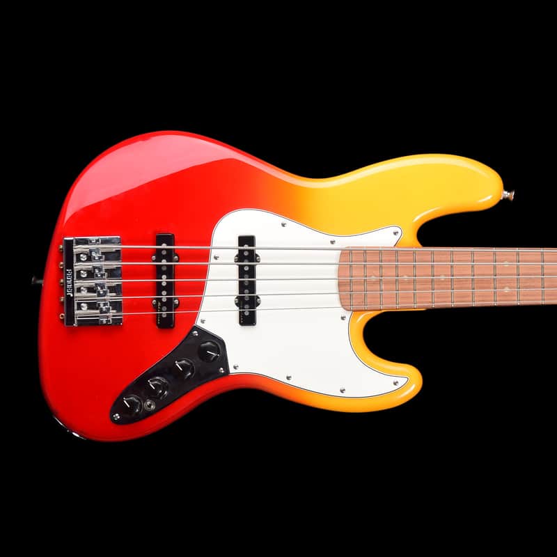Fender Player Plus Active Jazz Bass V 2021 - Tequila Sunrise image 1