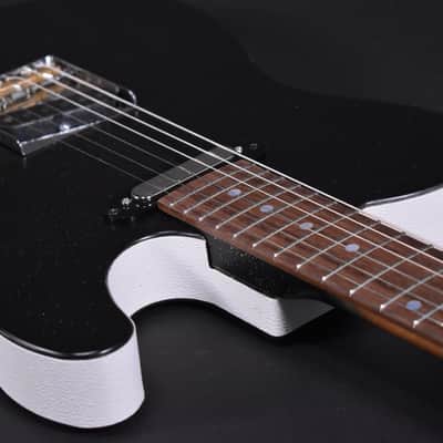 2023 Williams Guitars USA DanTana Black Sparkle Finish w/Bag image 5