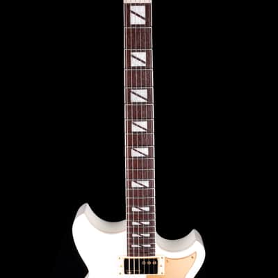 Reverend Kyle Shutt Signature 2 Ice White Electric Guitar with Case image 7