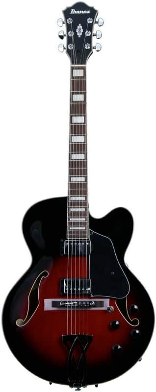 Ibanez AF75TRS Artcore Hollowbody Electric Transparent Red Sunburst image 1