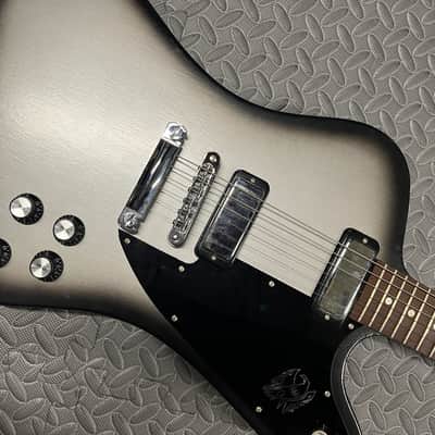 Gibson Firebird Studio '70s Tribute 2012 - 2013 - Satin Silver Burst image 5