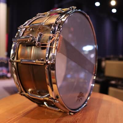 Pearl Sensitone Premium Beaded Brass Snare image 2