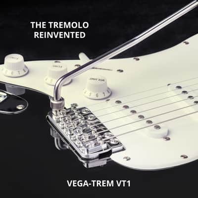 Vega-Trem VT1 Ultra-Trem 2-point Stratocaster Guitar Tremolo Bridge For Strat (Glossy) image 7