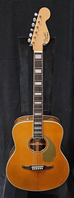Fender Palomino Vintage Acoustic Electric Guitar Aged Natural 2023 image 1