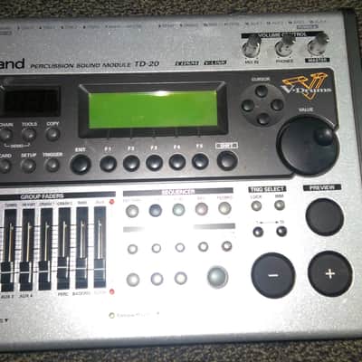 Roland TD-20 V-Drum Percussion Sound Module | Reverb