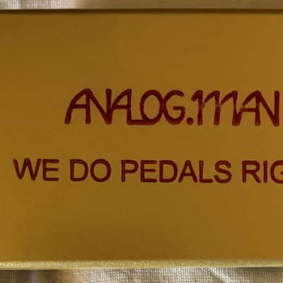Analogman Germanium Sun Face Fuzz 2020 - Gold image 8