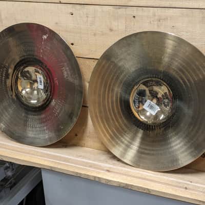 Zildjian 14" A Custom Hi-Hat Cymbals (Pair) 1991 - Present - Brilliant image 17