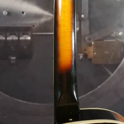 1960s Harmony Meteor H70 Sunburst Hollowbody Vintage Electric Guitar w/ Dearmond Gold Foils image 12
