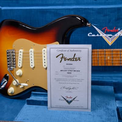 Fender Custom Shop American Custom Stratocaster NOS Antique Burst 2024 w/OHSC image 11