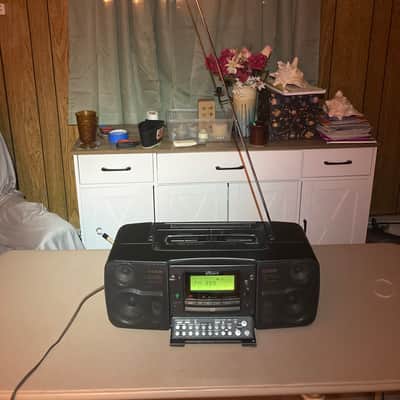 SONY CCCR ZS-6 BOOMBOX (90s) - BLACK image 11