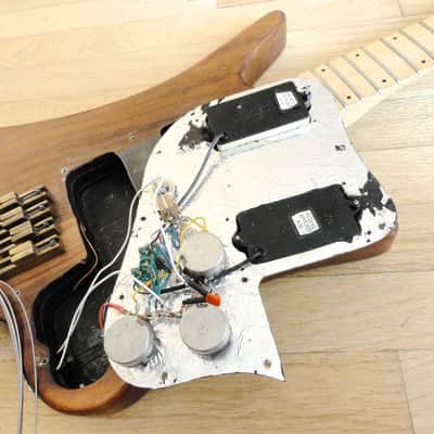 1970s Bunker Pro-Bass Vintage Electric Bass Guitar Pro Line Dimarzio w/ hsc image 14