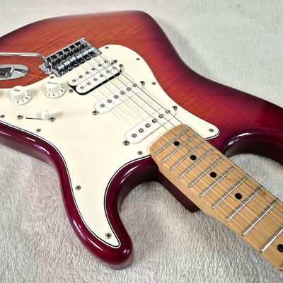 2014 Fender Player Stratocaster HSS Plus-Top & Deluxe Hard-Case image 9
