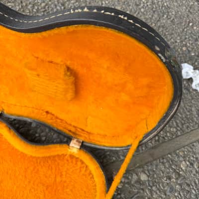 1960s Gibson SG Case - Black Tolex Marigold Lining Standard Junior Special image 6