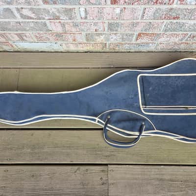 Vintage 1960's Silvertone (Teisco) 1487 Built-In Amplifier Electric Guitar w/ Original Gig Bag! image 16