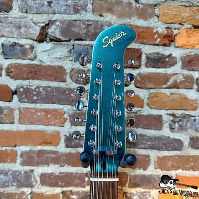 Squier Limited Edition Paranormal Jazzmaster XII (2020s - Sherwood Green Metallic) image 3