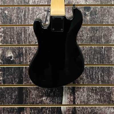 *B-STOCK* KALA UBASS-SB5-BK-FL Solid Body 5 String Fretless U-Bass Black image 4
